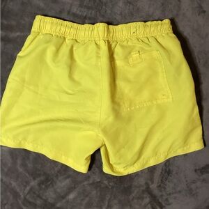Forever 21 Bright Yellow Athletic Shorts